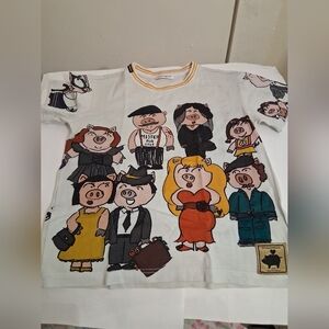 Dolce and Gabbana Kids T-Shirt Pigs Authentic 6